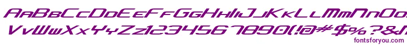 Шрифт Concjv2 – фиолетовые шрифты на белом фоне