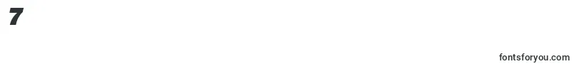 ChoqueDisplaySsiBoldItalic Font – Fonts for Digit 7