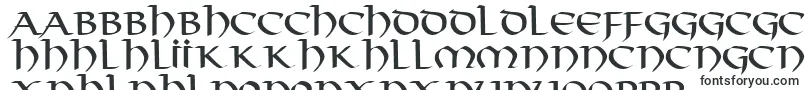 Шрифт ThongRegularDb – зулу шрифты