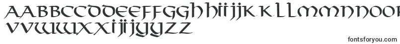 ThongRegularDb-Schriftart – niederländische Schriften