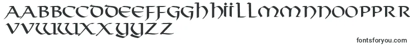ThongRegularDb-Schriftart – irische Schriften