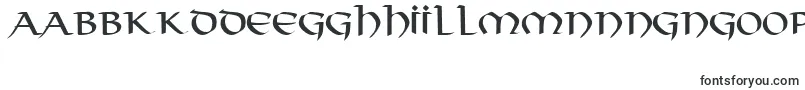 Шрифт ThongRegularDb – себуанские шрифты