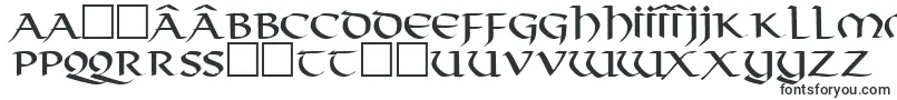 ThongRegularDb-Schriftart – rumänische Schriften