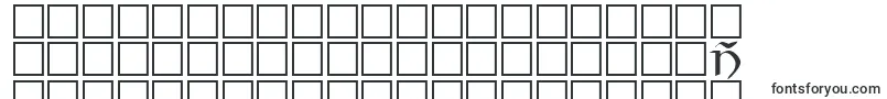 Шрифт ThongRegularDb – таджикские шрифты