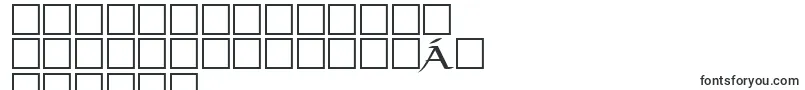 Шрифт ThongRegularDb – бирманские шрифты