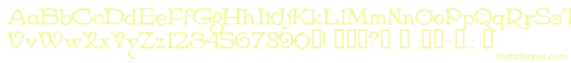 NiederwaldCyr Font – Yellow Fonts