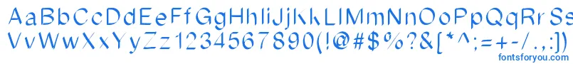 fuente Ipadfont – Fuentes Azules