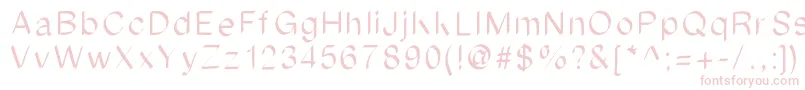 Fonte Ipadfont – fontes cor-de-rosa