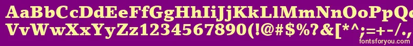 Подробнее о шрифте LinoLetterLtBlack Шрифт LinoLetterLtBlack – жёлтые шрифты на фиолетовом фоне