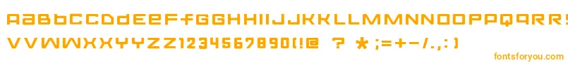 FontoposolidRegular-fontti – oranssit fontit