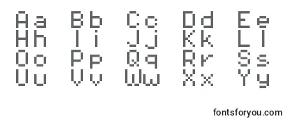 Обзор шрифта Pixeloperatormono8