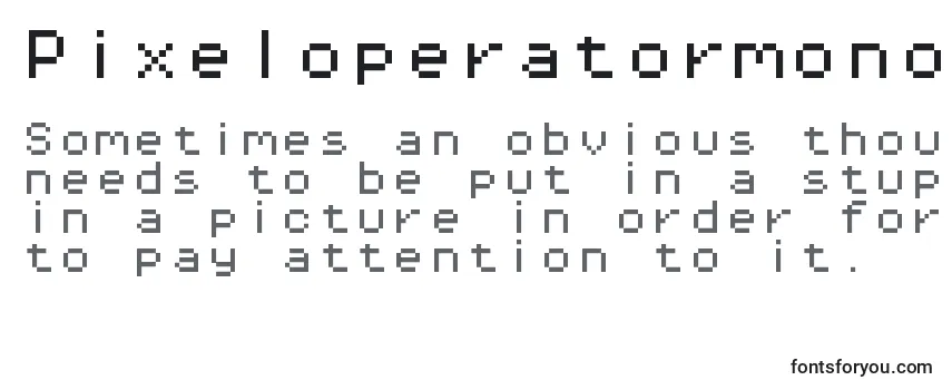 Pixeloperatormono8 フォントのレビュー