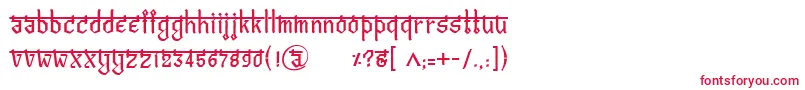 BitlingvedasRegular Font – Red Fonts