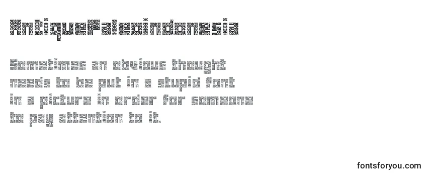 Шрифт AntiquePaleoindonesia