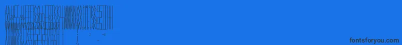 JmhCelaenoBook Font – Black Fonts on Blue Background