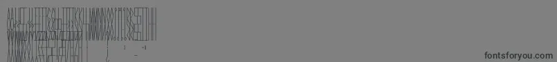 JmhCelaenoBook Font – Black Fonts on Gray Background