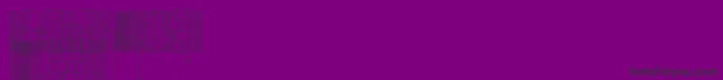 JmhCelaenoBook Font – Black Fonts on Purple Background