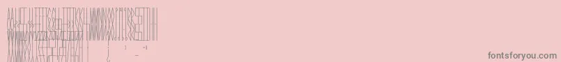 Шрифт JmhCelaenoBook – серые шрифты на розовом фоне