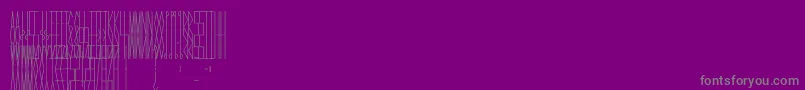 JmhCelaenoBook Font – Gray Fonts on Purple Background