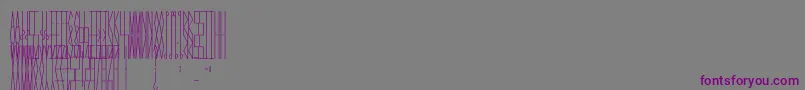 JmhCelaenoBook Font – Purple Fonts on Gray Background