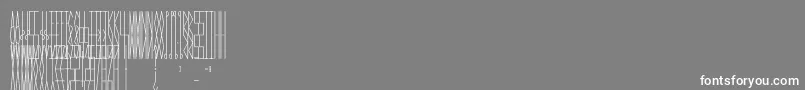JmhCelaenoBook Font – White Fonts on Gray Background