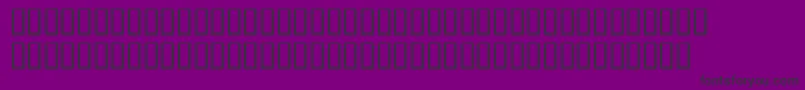 TempsexptBoldsh Font – Black Fonts on Purple Background