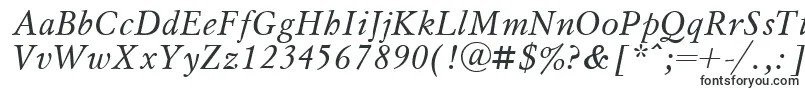 Шрифт MyslItalic.001.001 – шрифты, начинающиеся на M
