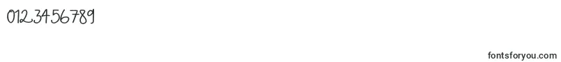 SkolatekaBold Font – Fonts for Numbers and Digits
