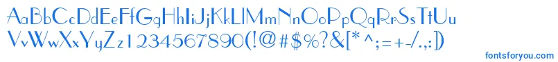 WeekendinparisRegular Font – Blue Fonts