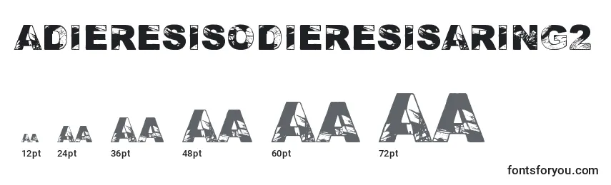 AdieresisOdieresisAring2 Font Sizes