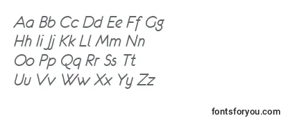 EurofurenceItalic Font