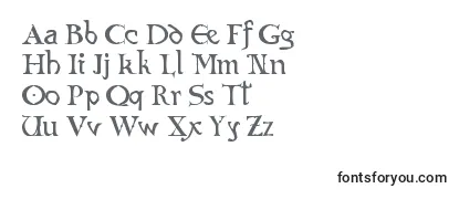 Schriftart CodexGigas