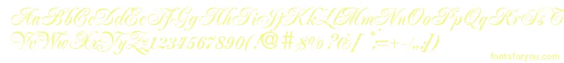 JacobaBold Font – Yellow Fonts