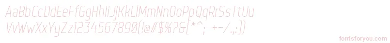 WebServeroffItalic-Schriftart – Rosa Schriften
