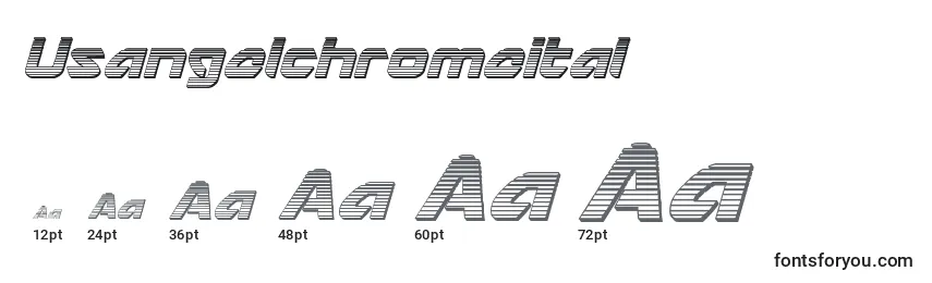 Usangelchromeital Font Sizes