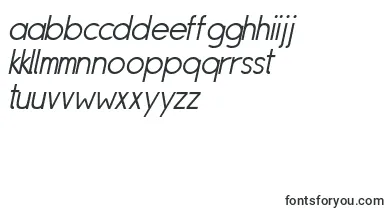 SipleLightoblique font – sudanese Fonts