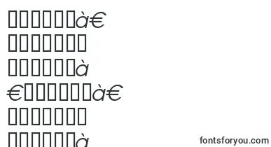 SipleLightoblique font – nepali Fonts