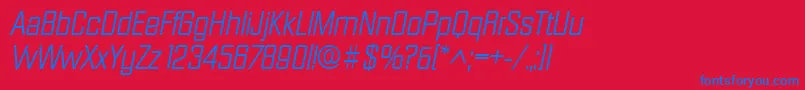 More about DiamanteItalic Font DiamanteItalic Font – Blue Fonts on Red Background