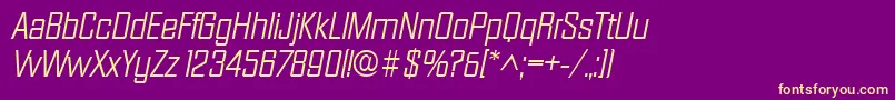 Lisätietoja DiamanteItalic-fontista DiamanteItalic-fontti – keltaiset fontit violetilla taustalla