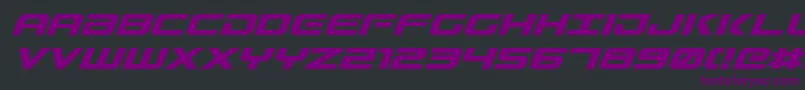 More about GunshipItalic Font GunshipItalic Font – Purple Fonts on Black Background