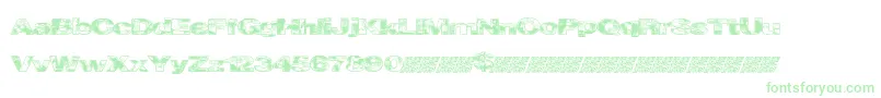 Cityvetica Font – Green Fonts on White Background