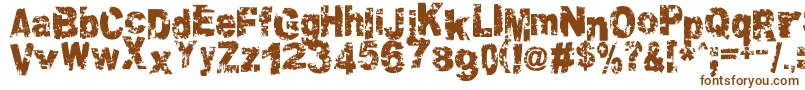 Crookiid Font – Brown Fonts