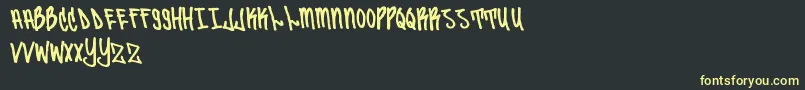More about Sailor87 Font Sailor87 Font – Yellow Fonts on Black Background