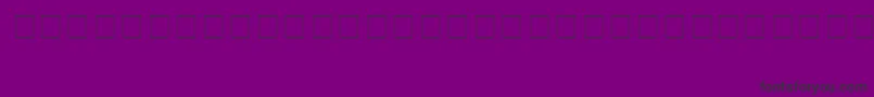 Шрифт Fette ffy – чёрные шрифты на фиолетовом фоне