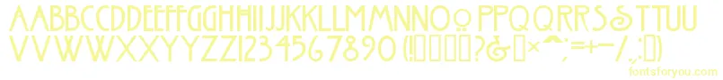 NouveauNormal Font – Yellow Fonts