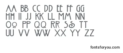 Review of the NouveauNormal Font
