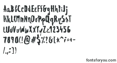 Regolith1 font – standard Fonts
