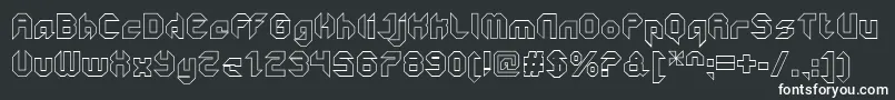 GetaroboClosedoutline Font – White Fonts