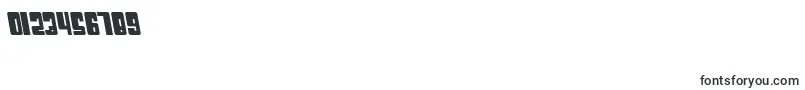 SfCosmicAgeBoldOblique Font – Fonts for Numbers and Digits