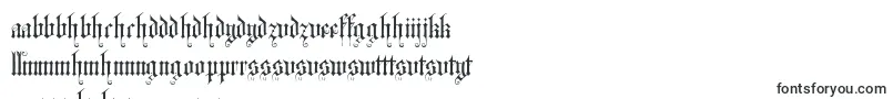 Altgotisch-fontti – shonan fontit